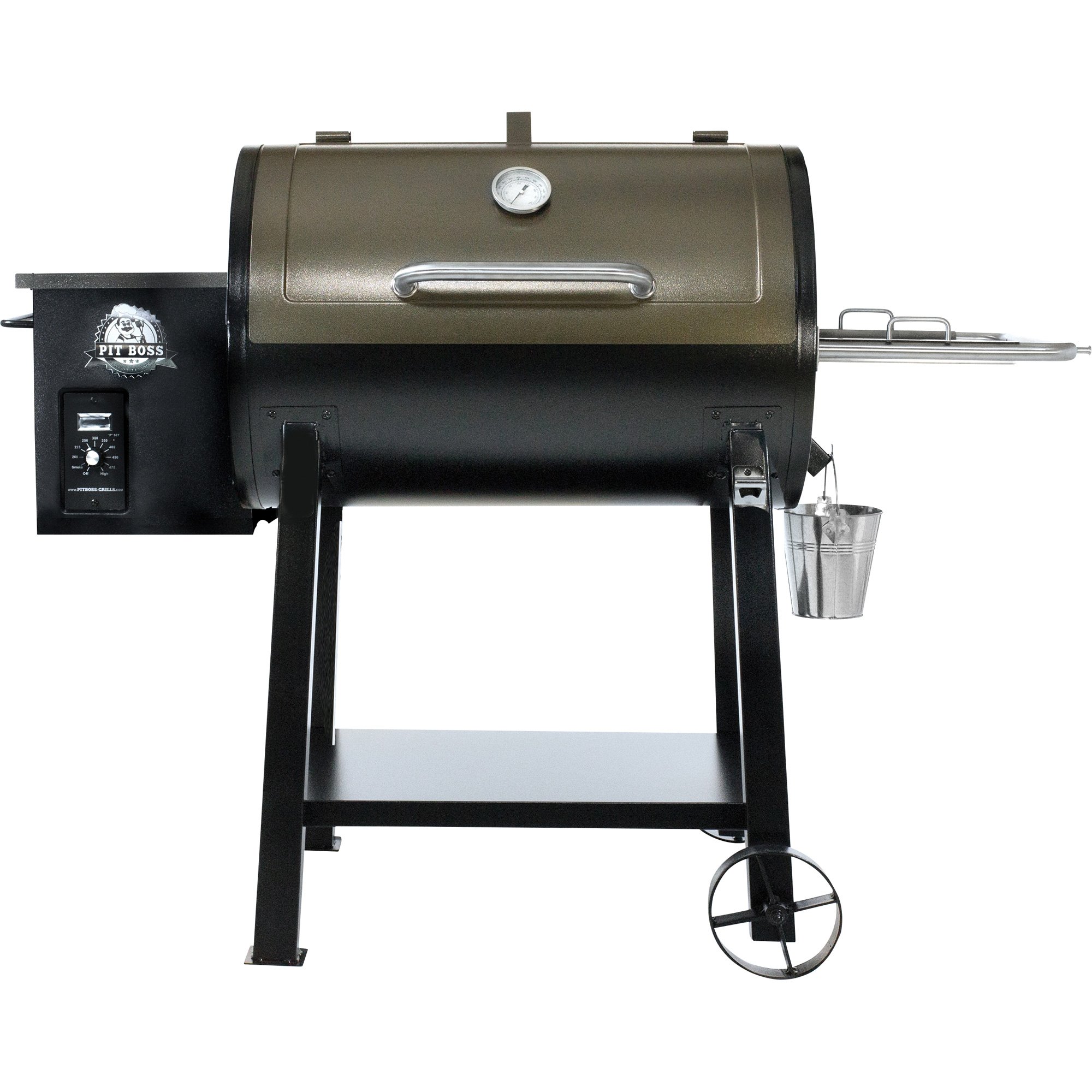 Pit Boss Deluxe Pellet Grill — 400 Sq. In. Cooking Surface, Model# PB440